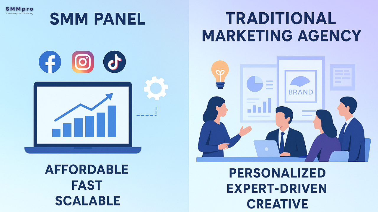 SMM Panel vs. Traditional Marketing Agencies: Which One Is Better for SMEs in Pakistan?